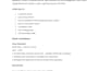 write ats friendly caregiver resume, CV and cover letter